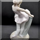 C12. Nao “My First Bow” ballerina porcelain figurine. 